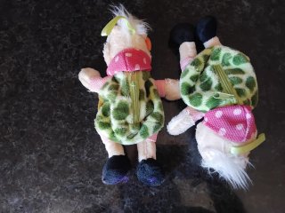 2 Monederos de Peluche