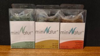 Lote 3 Césped Electrostático 2mm 50g Mininatur