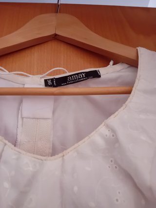 Conjunto Flamenco Blanco y Rojo XS36