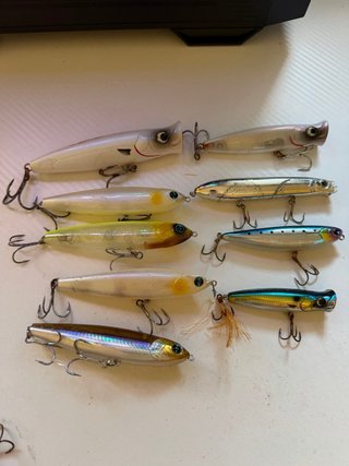 Pack señuelos pesca superficie