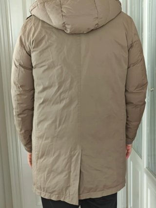 Abrigo Massimo Dutti Hombre Beige Talla L
