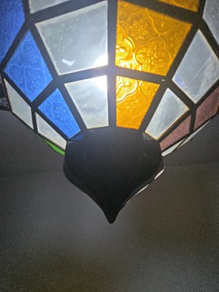 Lámpara granadina antigua