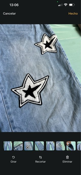 Jeans Extra Baggy XXL con Estrellas