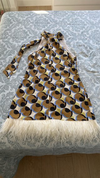 Vestido Zara Retro Talla L