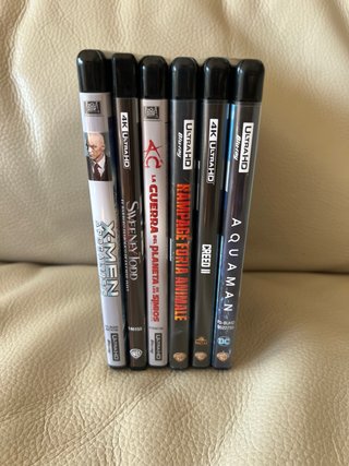 Colección 6 Películas 4K UHD Blu-ray