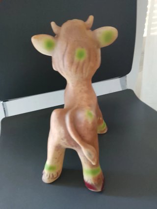 Muñeco de goma antiguo