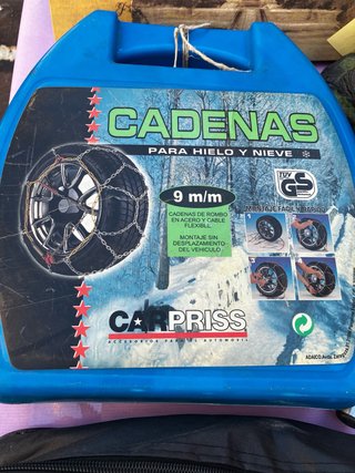 Cadenas para Nieve Carpriss 9mm