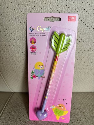 Matita Legami Go Cupid! con Gomme