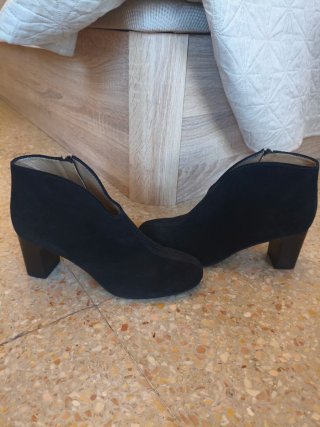 Botines de tacón Mascaró negros