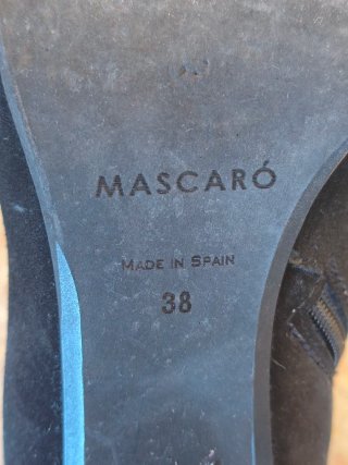 Botines de tacón Mascaró negros