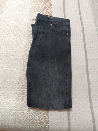 Pantalón vaquero hombre negro talla 36