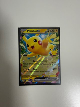 Carta Pokémon Pikachu EX 30C 053/128