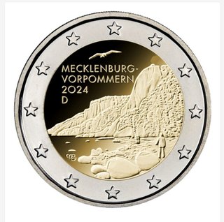 Moneda 2 euro Alemania 2024 (5 Cecas). Vendo