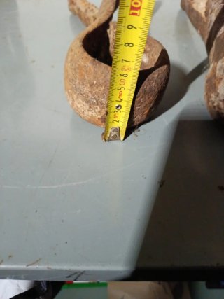 2 Bisagras Antiguas de Hierro Forjado