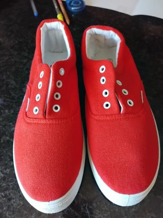 Zapatillas Rojas