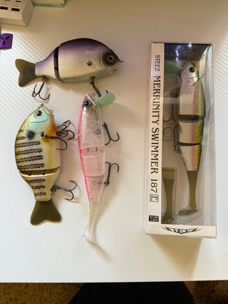 Pack Señuelos Pesca Swimbait