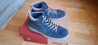 Botas Pitas Azul Marino