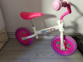 Bicicleta sin pedales Chicco Pink Comet