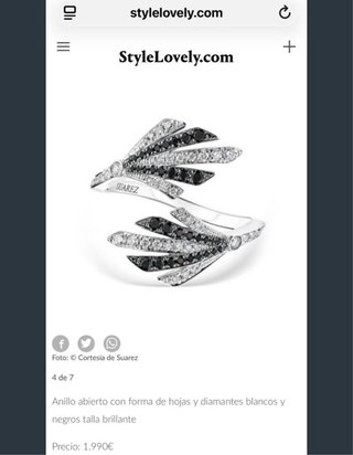 Anillo Suarez Colección Siam