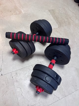 Juego de Mancuernas Ajustables