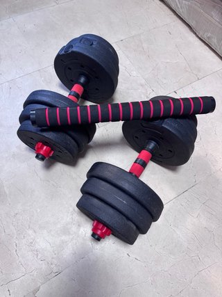 Juego de Mancuernas Ajustables