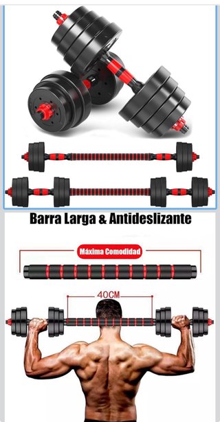 Juego de Mancuernas Ajustables
