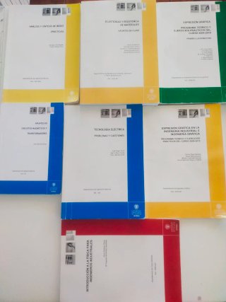 Libros Teoría Ejercicios Ingeniería Industrial UPV