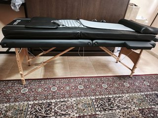 Camilla de Masaje con Colchoneta Shiatsu Pro