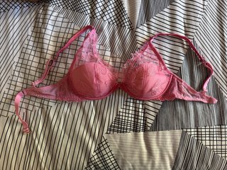 Sujetador rosa encaje 90B