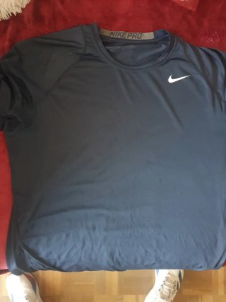 Camiseta Nike Pro Talla XL Azul
