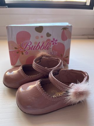 Merceditas Bubble Kids Rosa Palo Talla 20