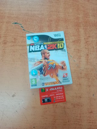 JUEGO NINTENDO WII NBA 2k10