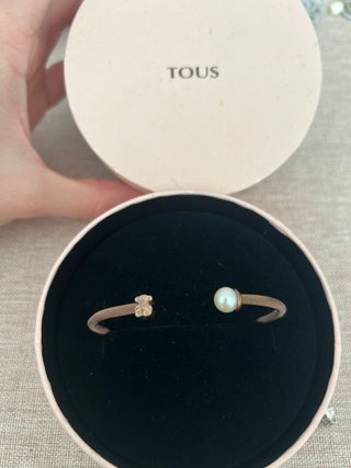 Esclava Tous Oro Rosa