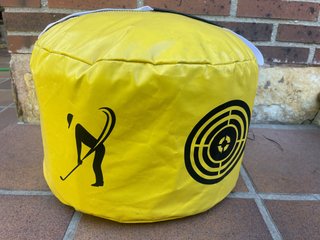 Saco de impacto de golf
