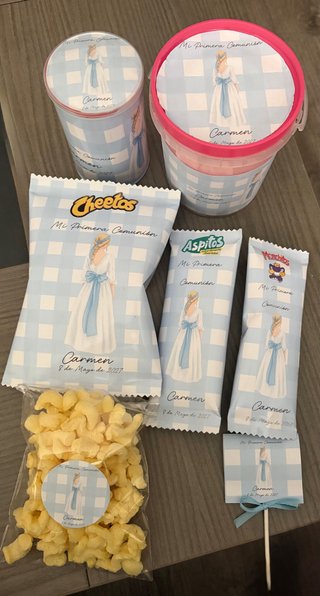 Packs personalizados mesas dulces