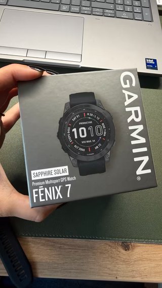 Garmin Fenix 7 Sapphire Solar Negro