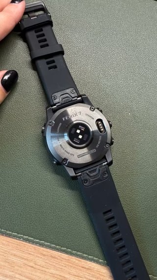 Garmin Fenix 7 Sapphire Solar Negro