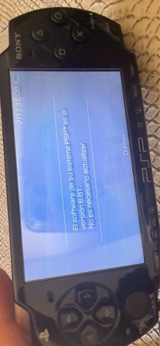 Sony PSP 3000 Negra.