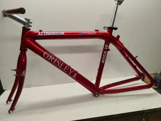 Cuadro y horquilla Grisley  mega 10 Aluminium