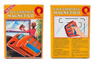 Lava-Cristales Magnético Vintage
