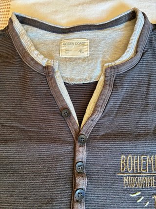 Camiseta Polo Garden Coast Rayas Talla XL