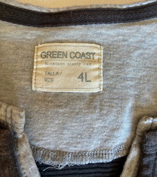 Camiseta Polo Garden Coast Rayas Talla XL