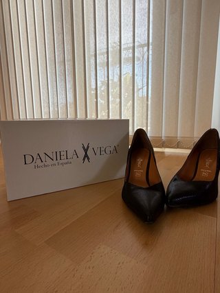 Zapatos de tacón Daniela Vega negros
