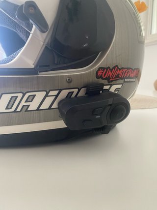 Casco Dainese con Intercomunicador