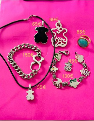 Lote Joyas Tous Plata Originales