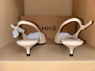 Zapatos Mango Beige Talla 36