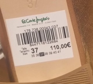 Zapatos Latouche piel dorados talla 37