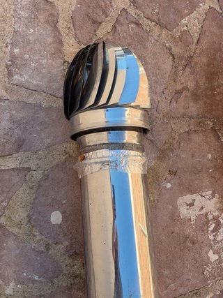 Tubo de Chimenea  Tubo salida gases Inoxitable