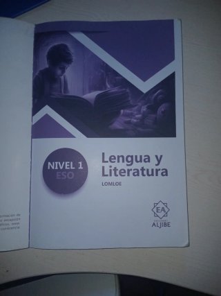 Lengua y Literatura, Nivel 1 ESO, LOMLOE
