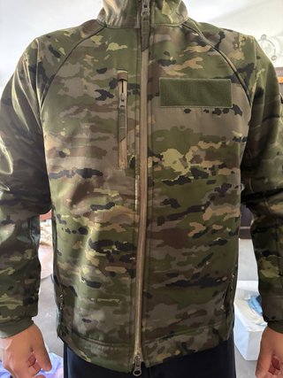 Chaqueta polar camuflaje talla M